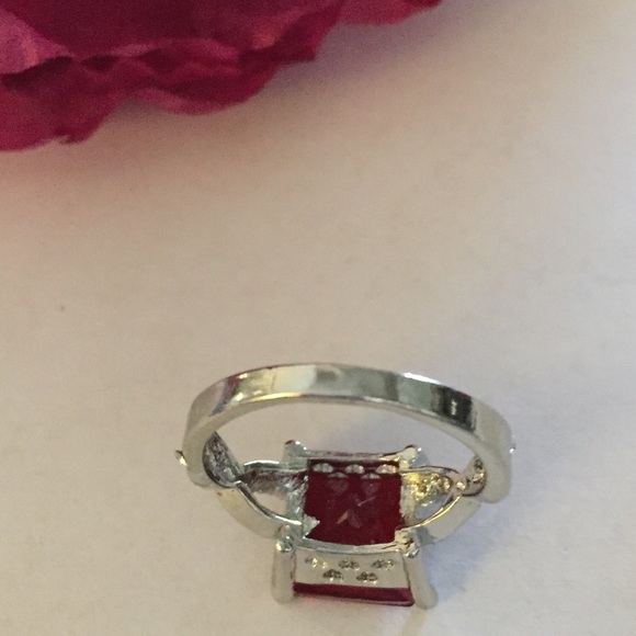 ❤️❤️ChiChi-Red Ruby 925ss Ring - Picture 7 of 7